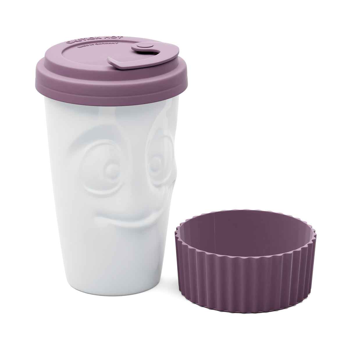 Eddie Bauer Pink Gobi Tea/Coffee Insulated To-Go Mug with Handle - 15 oz