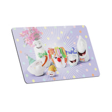 Load image into Gallery viewer, The &quot;Happy Happy&quot; design from our TASSEN series of trusty breakfast boards, perfect for making sandwiches or eating breakfast. &nbsp; Material: Resopal Product dimensions:&nbsp;&nbsp;9 inch x 5.5 inch
