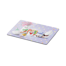 Load image into Gallery viewer, The &quot;Happy Happy&quot; design from our TASSEN series of trusty breakfast boards, perfect for making sandwiches or eating breakfast. &nbsp; Material: Resopal Product dimensions:&nbsp;&nbsp;9 inch x 5.5 inch
