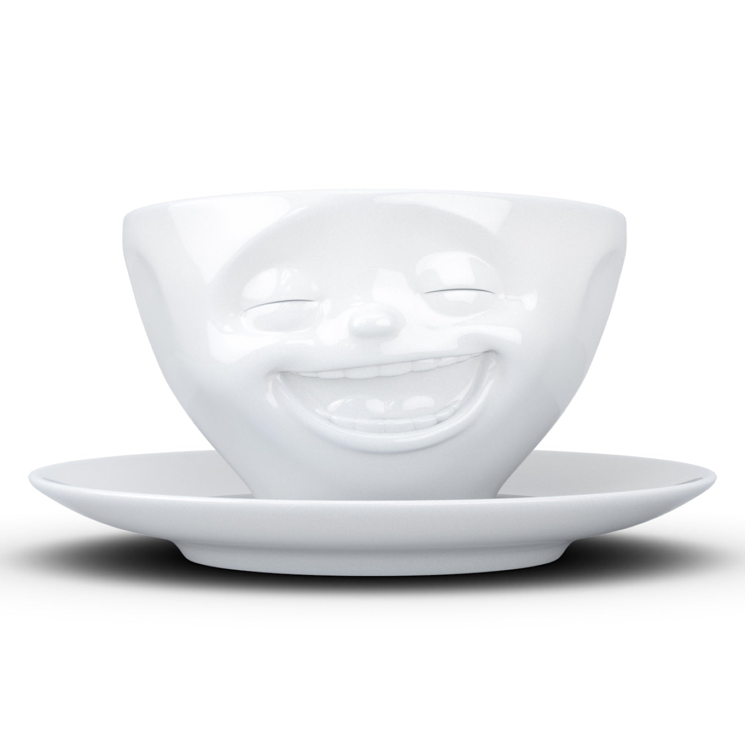 Espresso Cup with Saucer, Tasty Face – FIFTYEIGHT Products
